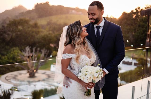 Casamentos de Nayed e Fernando: Um Casamento Inesquecível sob o Arco-Íris no Villa Castanieri