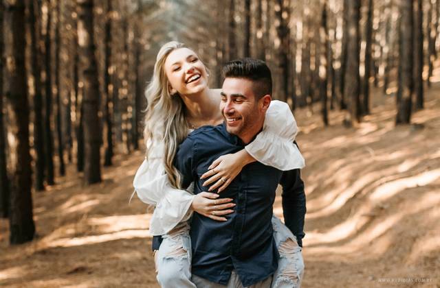 Pré Casamento de Ensaio Pré Casamento no Tedesco Eco Park | Tayane & Paulo