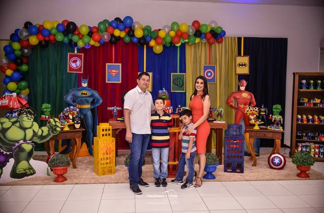 Aniversário de Aniversário Arthur 10 anos e Túlio 6 anos