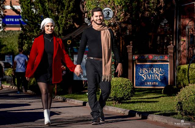 Ensaio de Casal de Outono, a estação preferida para ensaio de casal em Campos do Jordão