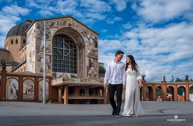 Pre Wedding de Pre Wedding no Santuário Nacional de Aparecida: Fé, Amor e a Realização de um Sonho