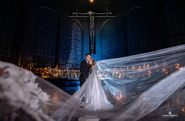 Casamento de Jhennifer e Guilherme – Casamento no Santuário Nacional de Aparecida