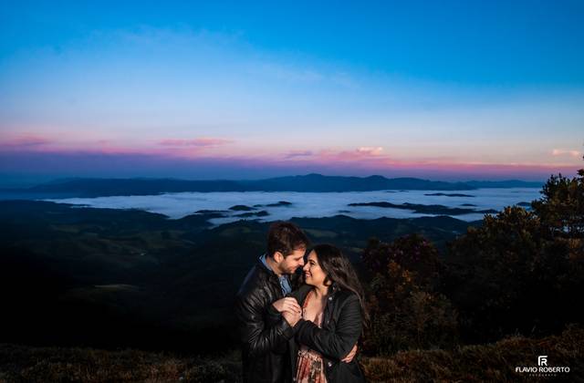 Pre Wedding de Outono, uma época mágica para Pré Wedding em Campos do Jordão