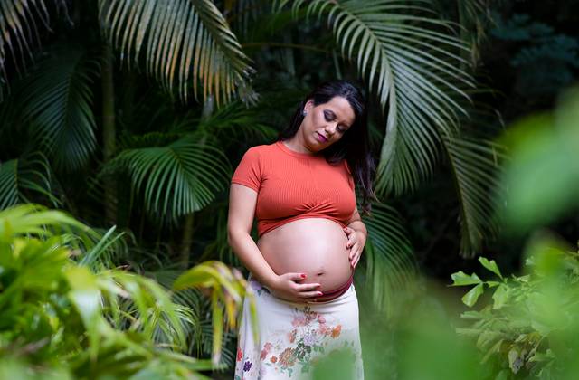 Ensaio Gestante de Clarissa a Espera de Bento