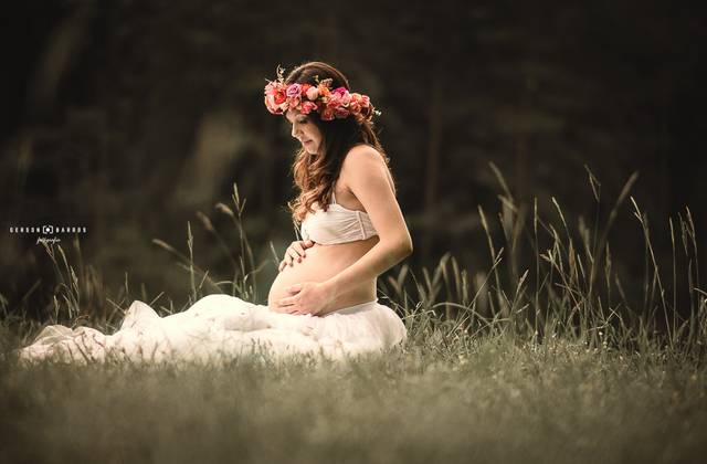 Ensaio Gestante de Caroline a espera de Pietra