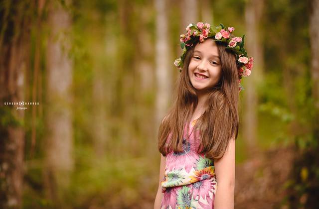 Ensaio Infantil de Maria Fernanda 10 anos