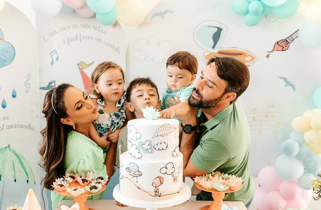 Aniversário Infantil de Aniversário José Vicente & Laurinha