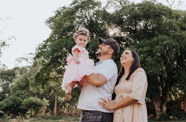 Família de Vitória {2 anos} e seus pais