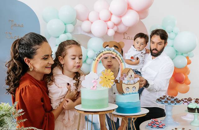 Aniversário Infantil de Aniversário Zezé e Laurinha