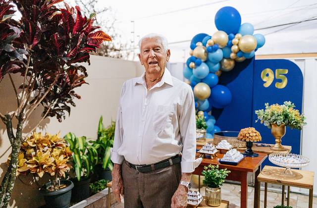 Aniversários de Sr. Waldemar | 95 anos