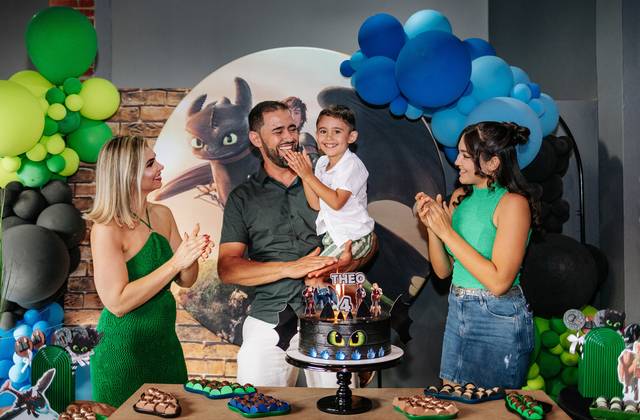 Aniversário Infantil de Aniversário do Theo | 4 anos
