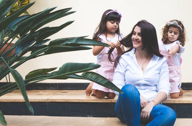 Família de Dia das Mães | Thays & Maria Luiza e Laura