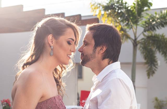 Comemoração familiar de Noivado Ana Clara & Davi