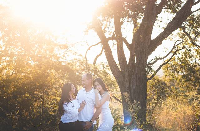 Família de Giselli, Ricardo e Luana