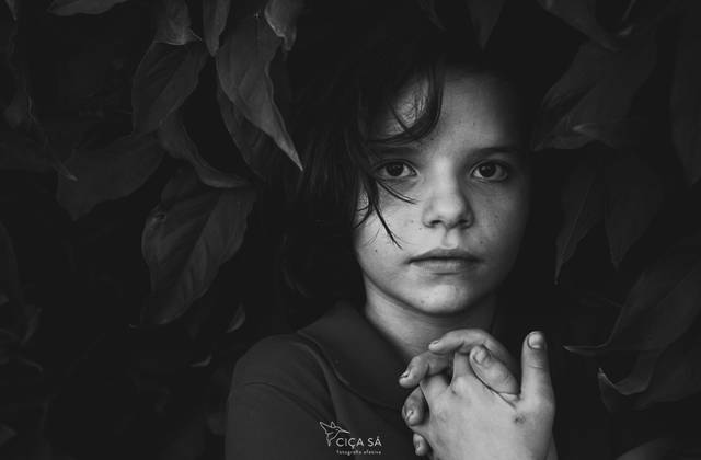 Ensaios de Isabel no quintal