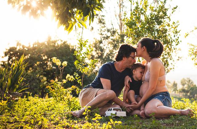 Gestantes de Luana, Antônio e Hugo esperam Helena