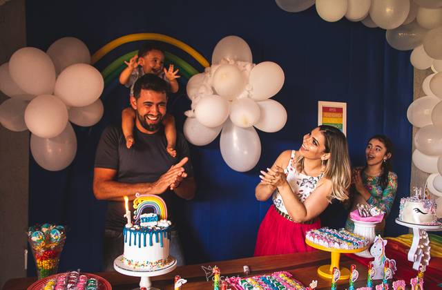 Aniversário Infantil de Batizado Theo + Aniversário Theo e Luisa