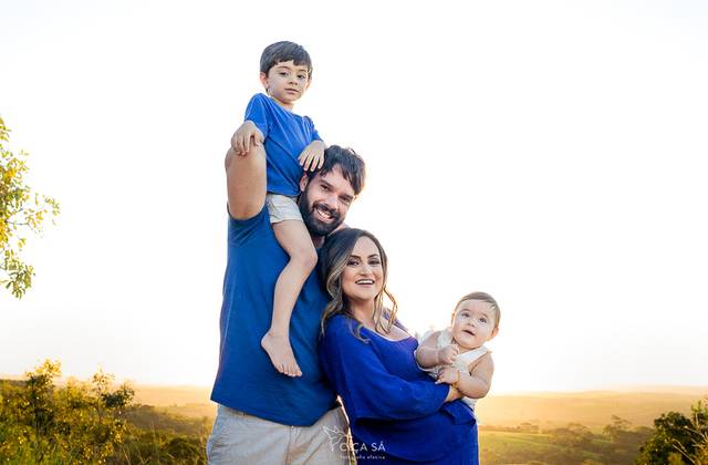Gestantes de Liliane, Pedro, João Pedro e Laura esperam Vicente