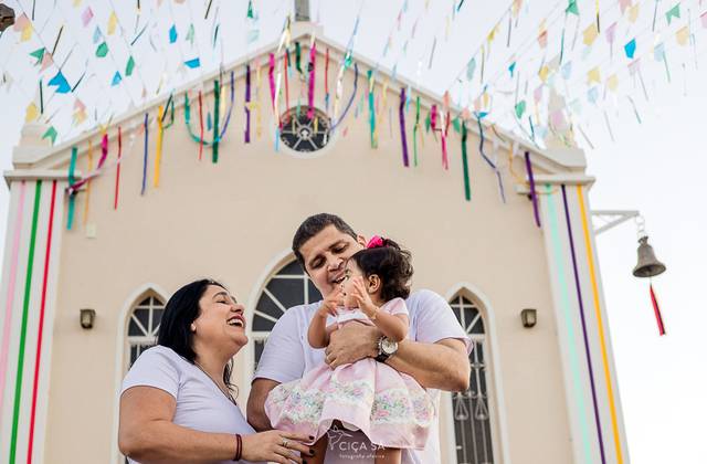 Família de Retratos de Raíssa em família