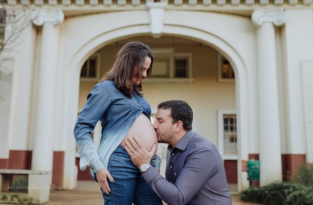 Ensaio Gestante de A Espera de Lucas