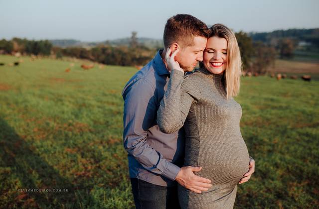 Ensaio Gestante de A Espera de Gael