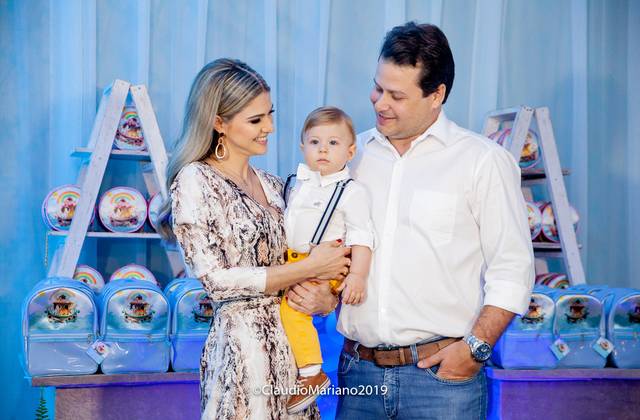 Infantil de Aniversário João 1 Ano
