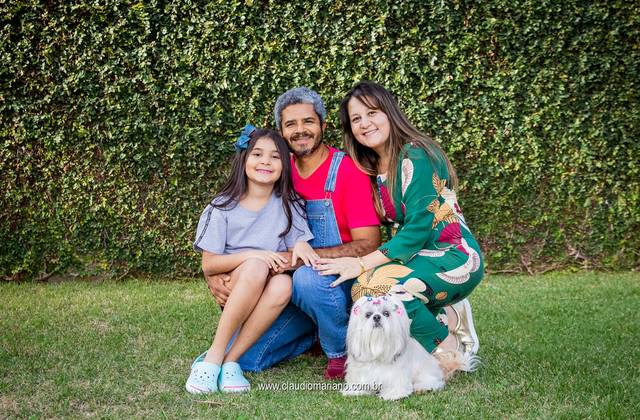 Ensaio Família  de Milla 10 Anos