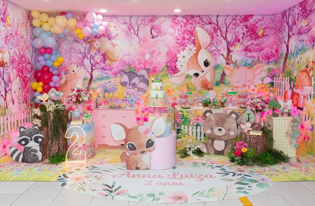 MENINAS de Anna Luiza 2 anos _ BOSQUE