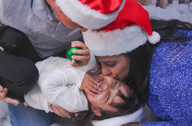 Ensaio de Natal de Natal em Família 