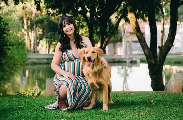 Gestante de Milena e Pablo