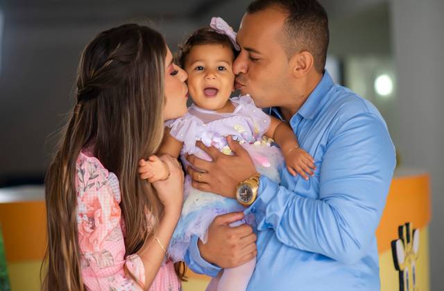 Aniversários Infantis de 1 ° Ano Eloá