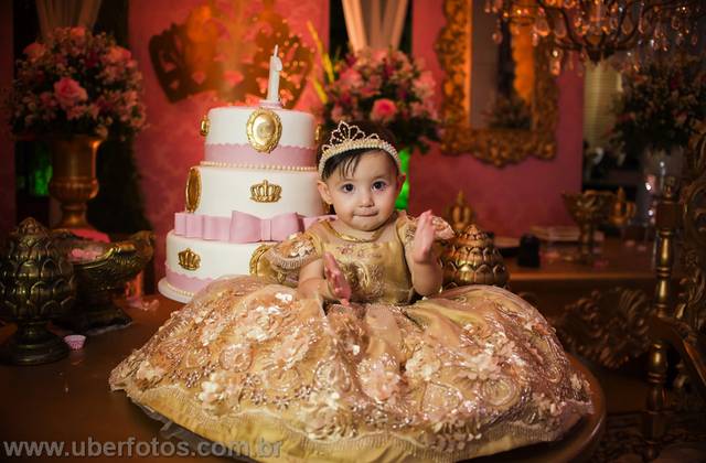 Aniversários Infantis de 1º Aninho da princesa Cecília