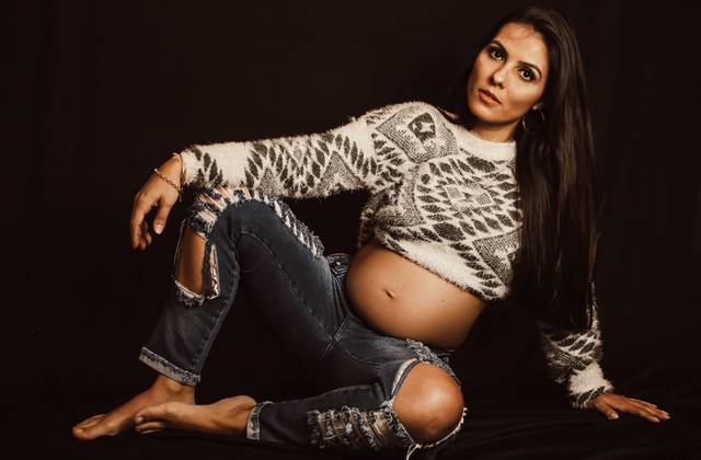 Gestantes  de Corina em a doce espera de Nicolas