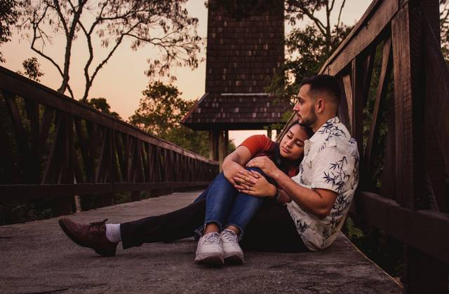 Ensaio de Casais de Ensaio Natália e Guilherme - Curitiba - PR