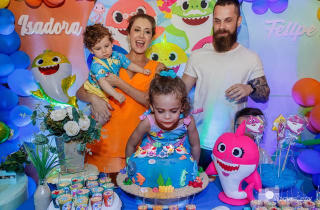 Kids de Aniver Isa, Antonio e Felipe