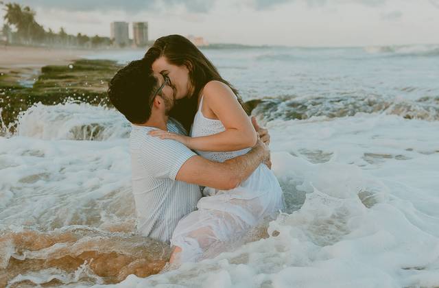 Casal de Juliana e Guilherme