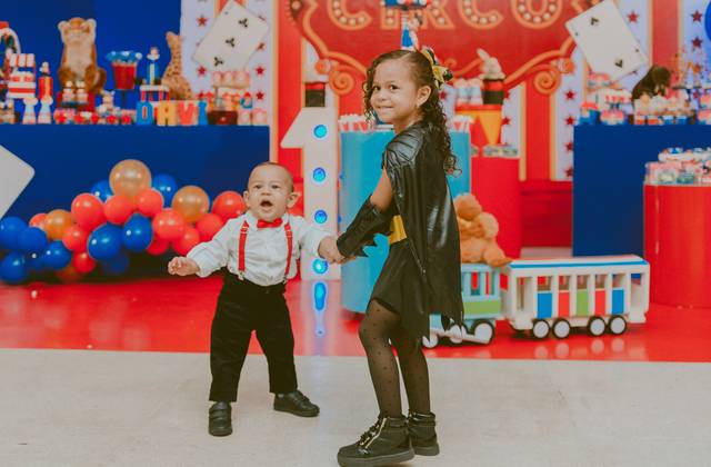 Aniversário de Davi & Isabela (1 e 4 anos)