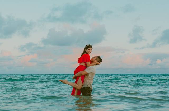 Casal de Camila e Marcelo