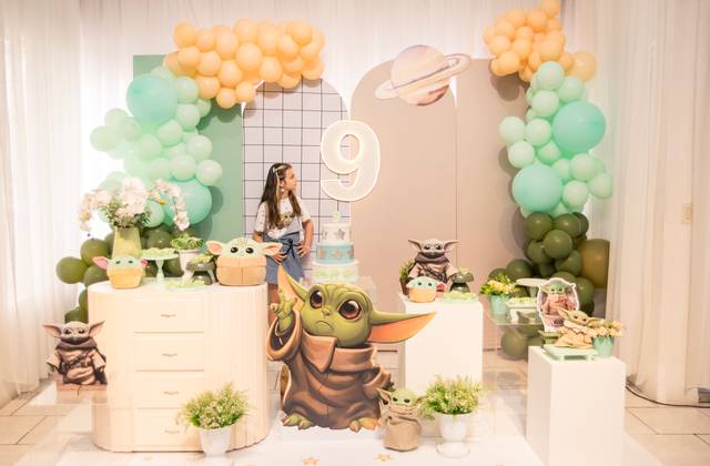 Aniversário de Festa de aniversário da Manu