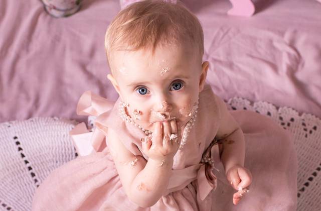 Ensaio Smash de Ensaio de um aninho com Smash the Cake da Nayara