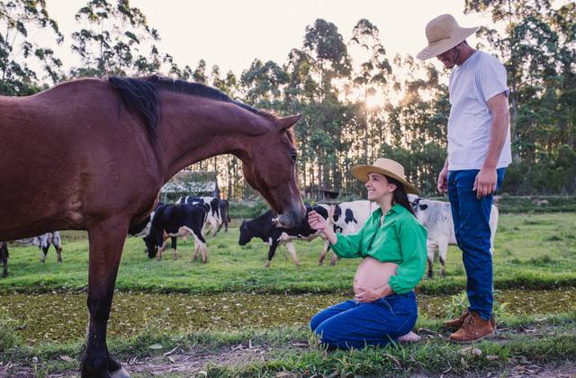 Ensaio de Gestante de Ensaio de gestante da Cris e seus 