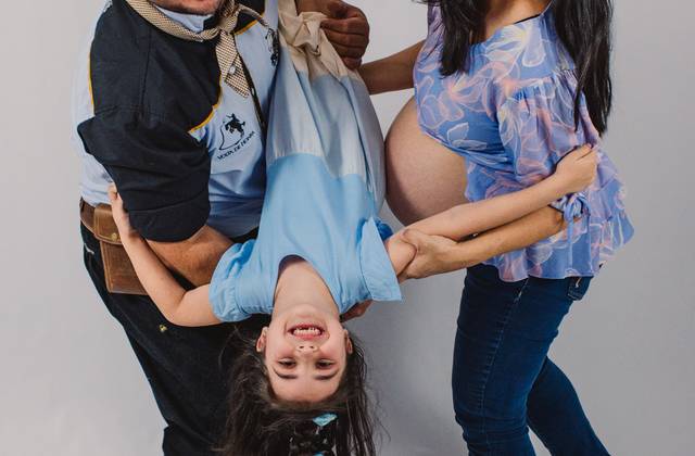 Ensaio de Gestante de Ensaio gestante em estúdio - a espera do Othavio