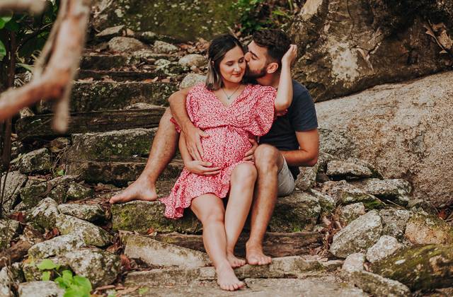Gestante de Miriã + Lucas + Lis