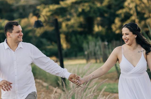 Dia de Fotos - Ensaios de Pré Casamento Rafaela e Rafael