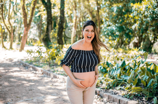 Gestante de Rafaela e Reginaldo