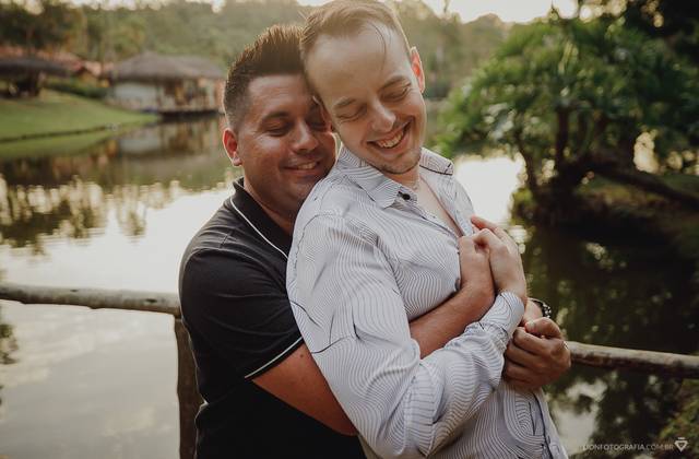 Pré-casamento de Bruno e Rafael - prontos para o amor e para amar!!