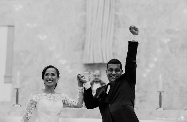 Casamento na Igreja de Claudia e Jean
