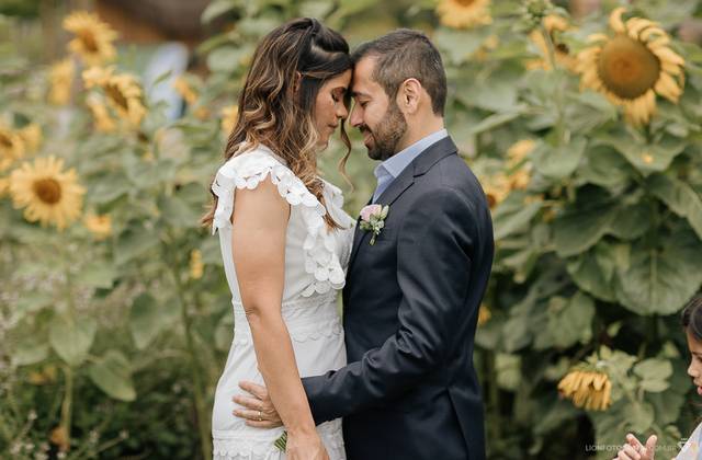 Mini-wedding de Campo de Girassóis - Karen e Daniel