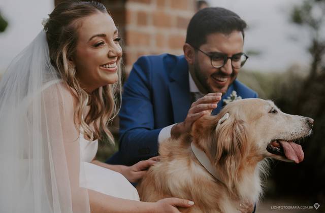 Casamento no Campo de Cerimônia ao Ar Livre de Ana Carolina e Joel