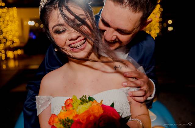 Casamento de Ela foi de fusca azul! - Larissa e Tiago